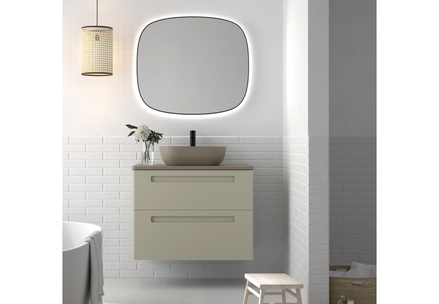 Mueble de baño PARIS para LAVABO Sobre Encimera. De 80 cm, 100 cm