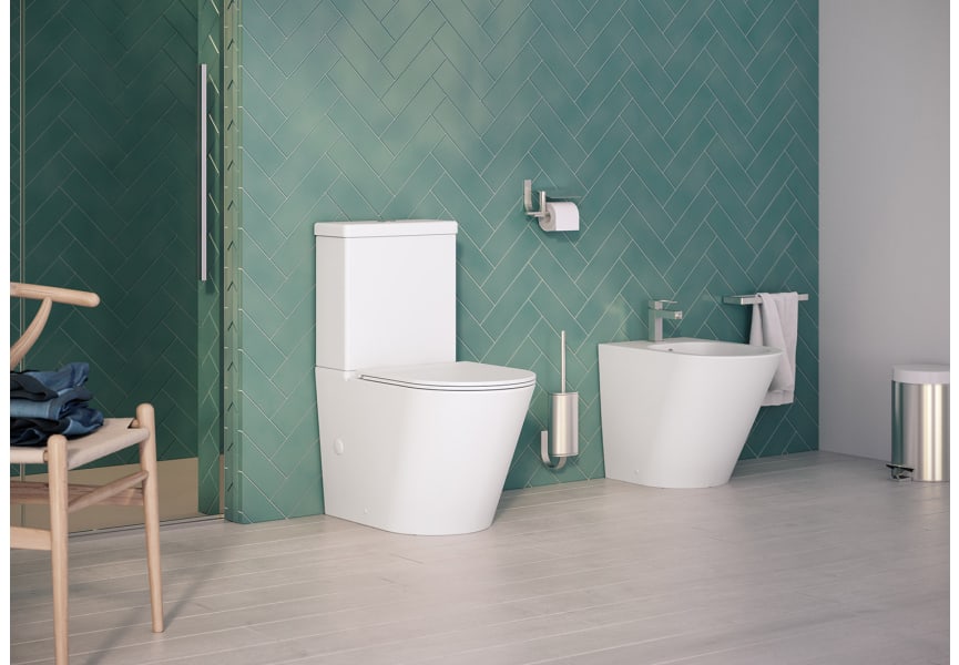 Pack inodoro compacto + bidé Venecia Fossil Natura principal 1