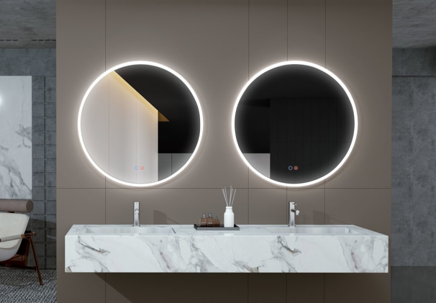Espejo de baño con luz LED Atenas Ledimex principal 0