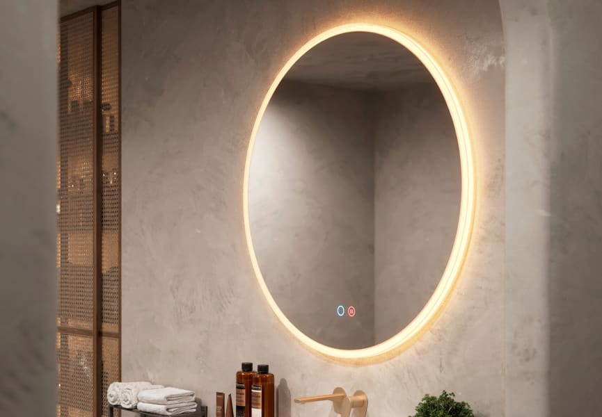 Espejo de baño con luz LED Atenas Ledimex principal 0
