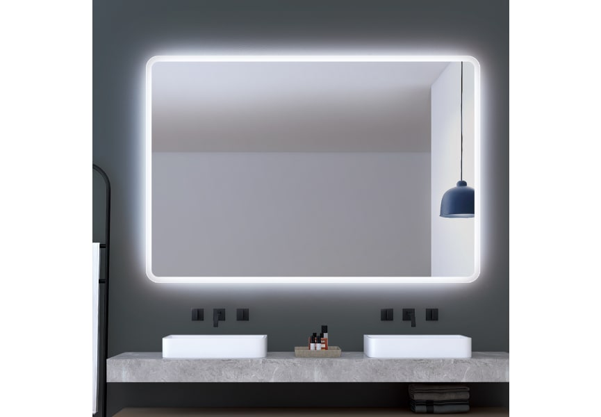 Espejo de baño con luz LED Praga Ledimex principal 0