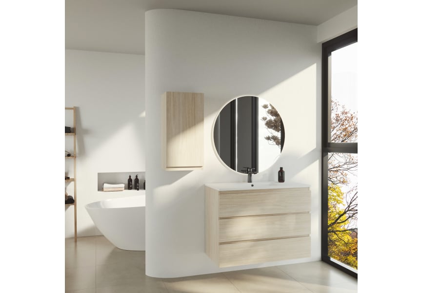 Mueble de baño color madera Vilma Bruntec principal 3