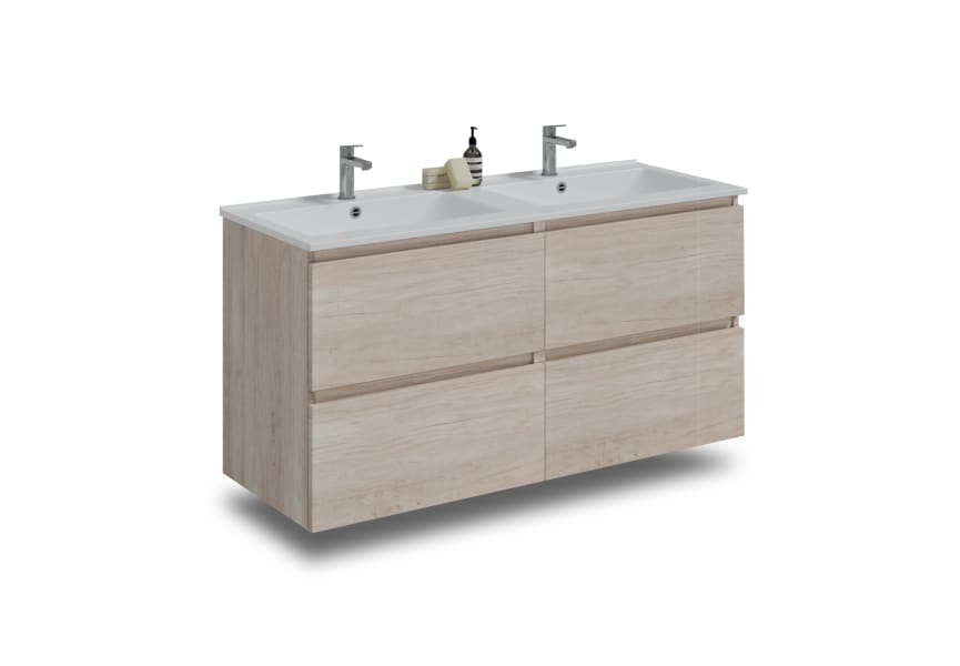 Conjunto mueble de baño Kloe Campoaras 3D 3