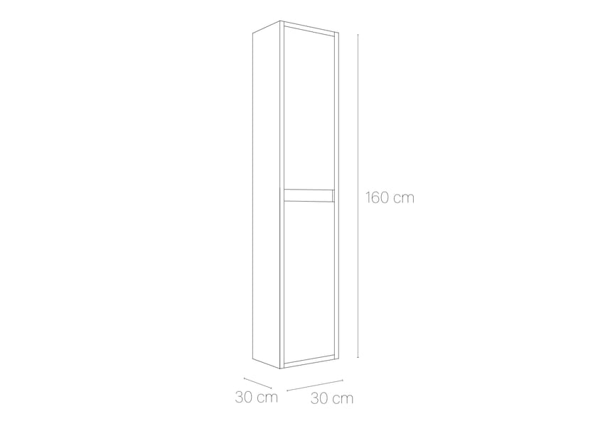 Columnas de baño Bruntec Tivoli croquis 5