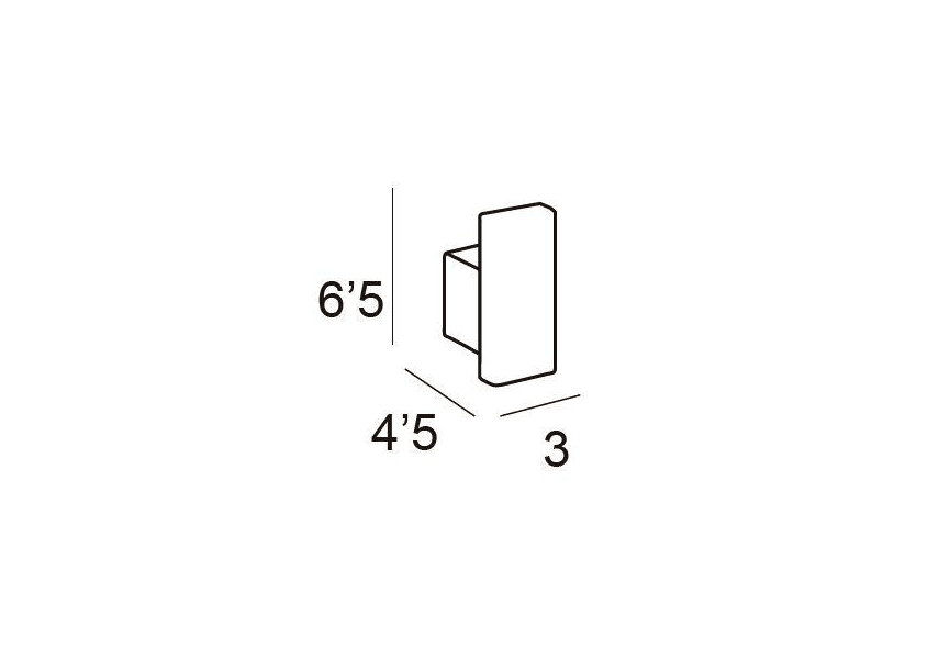 Percha de baño Natura 1900 Manillons Torrent Croquis 1