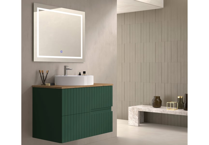 Mueble de baño con encimera de madera Ebi Bruntec colores principal 6