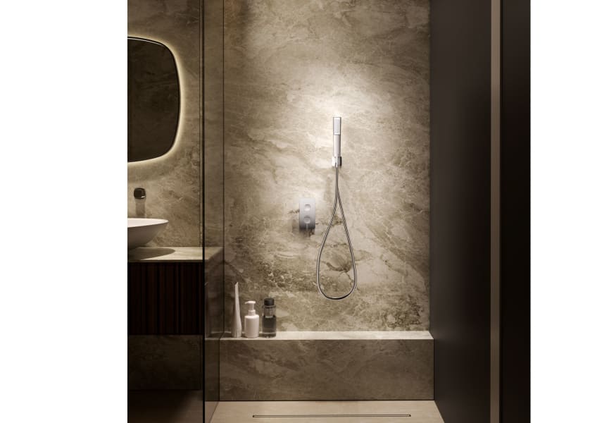 Conjunto de ducha empotrado Toscana Imex ambiente 9