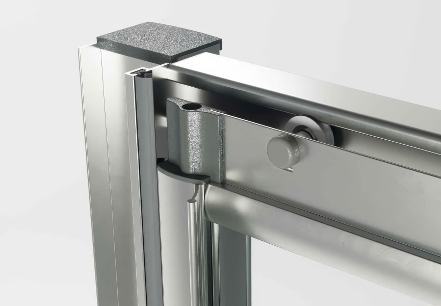 Mampara de bañera Amadora Bruntec detalle 4