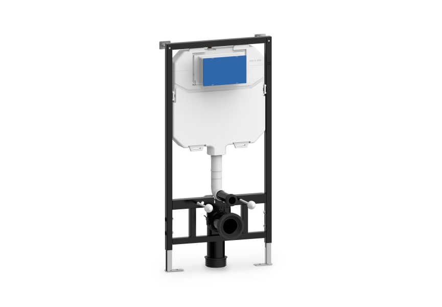 Pack inodoro + cisterna empotrada + pulsador Lisboa Bruntec detalle 1