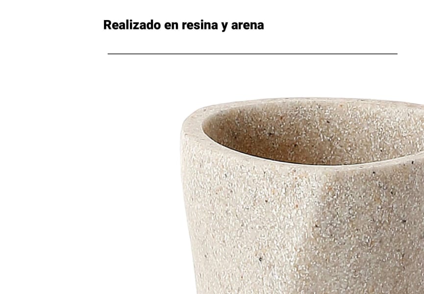 Conjunto de accesorios de baño Libra Gedy detalle 1