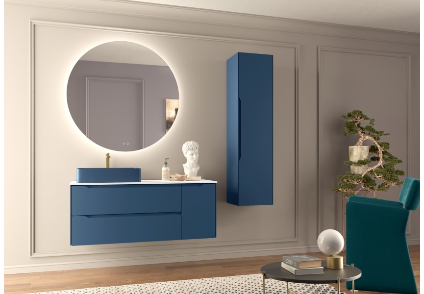 Mueble de baño Cenit con encimera de solid surface Coycama principal 0