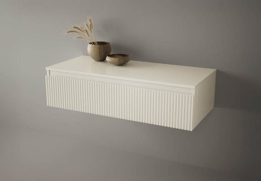 Cajonera con encimera de DMF madera lacada Alpes Bruntec principal 0