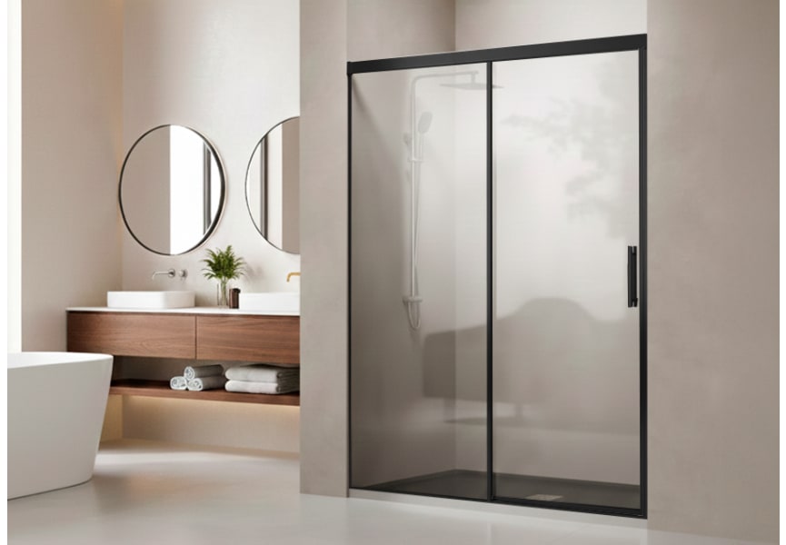 Mampara de ducha a medida London de Bruntec principal 2