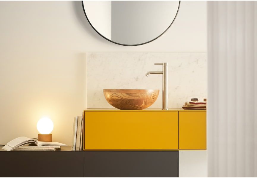 Lavabo sobre encimera Calcuta Bathco ambiente 3