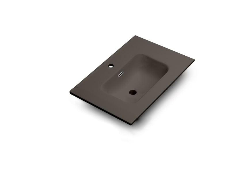 Lavabo encastrado fondo reducido 40 cm Onix New color Coycama principal 11