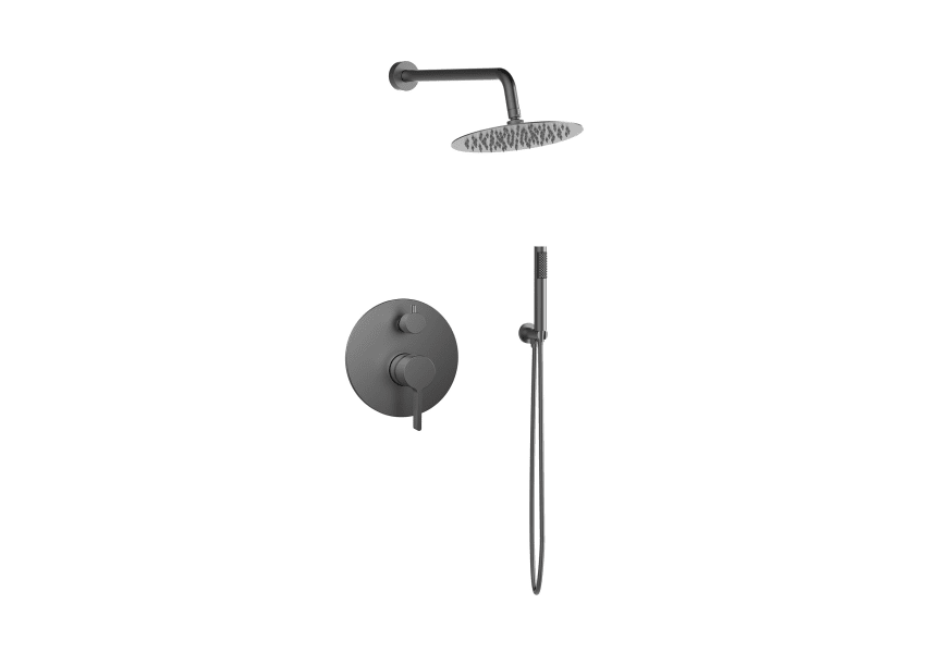 Conjunto de ducha empotrado Bambú de Lluvibath principal 3
