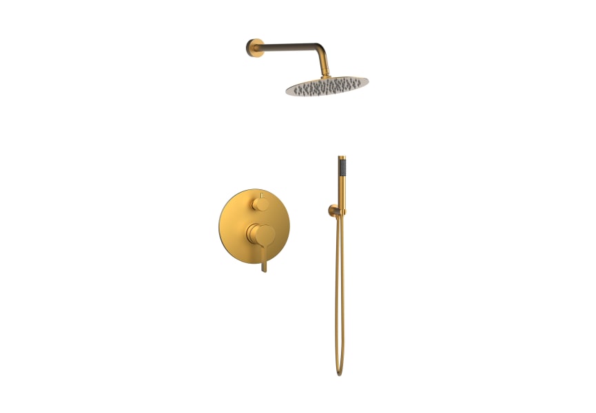 Conjunto de ducha empotrado Bambú de Lluvibath principal 2