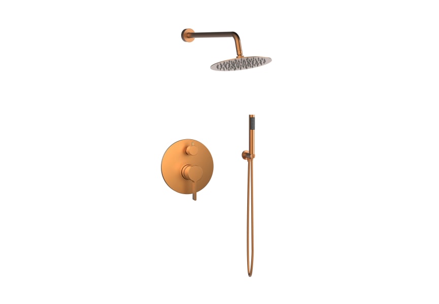 Conjunto de ducha empotrado Bambú de Lluvibath principal 1