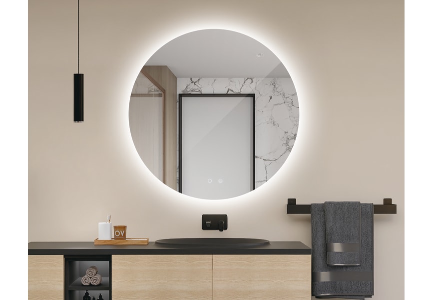 Espejo de baño con luz LED Lisboa Ledimex principal 2