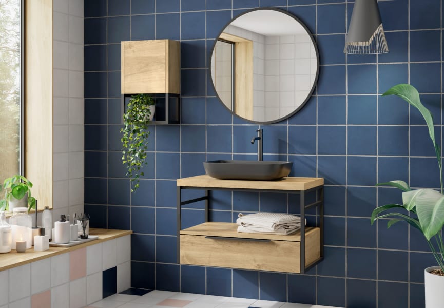 Mueble de baño con encimera Kirk Industrial Coycama principal 0