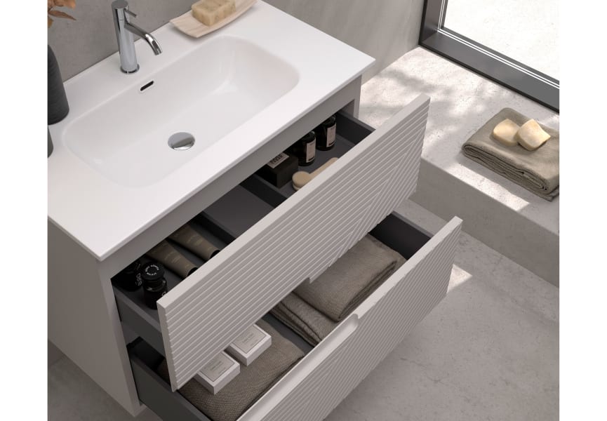 Conjunto mueble de baño Limo Bruntec colores detalle 12