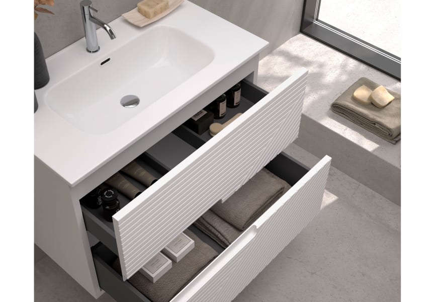 Conjunto mueble de baño Limo Bruntec colores detalle 16