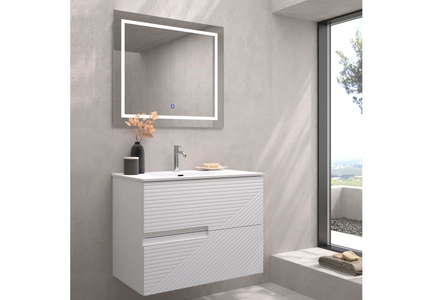 Conjunto mueble de baño Limo Bruntec colores principal 2