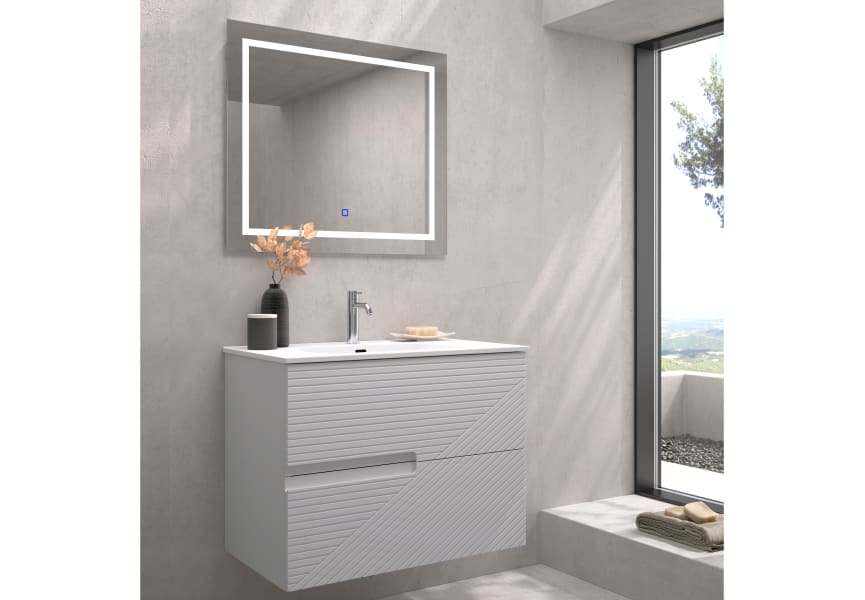 Conjunto mueble de baño Limo Bruntec colores principal 1