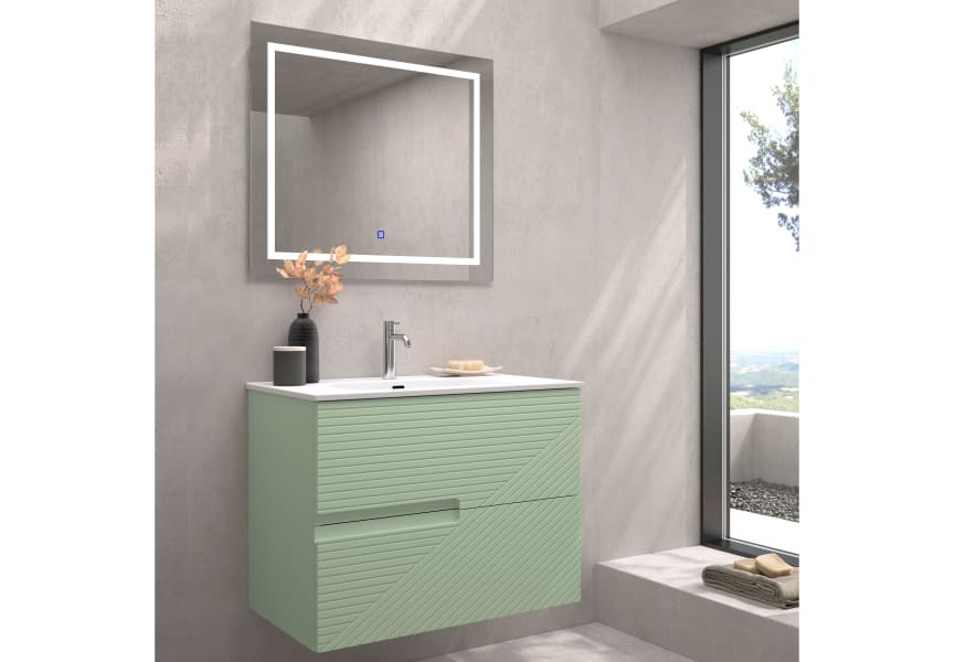 Conjunto mueble de baño Limo Bruntec colores principal 7