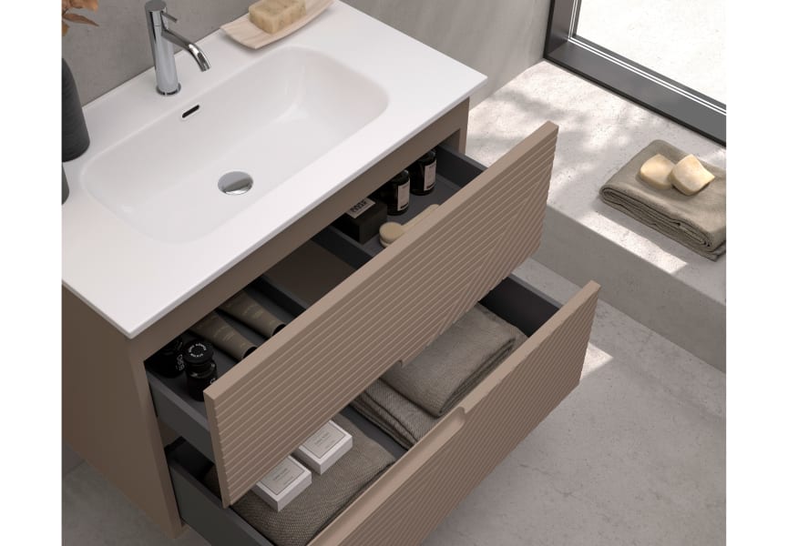 Conjunto mueble de baño Limo Bruntec colores detalle 18