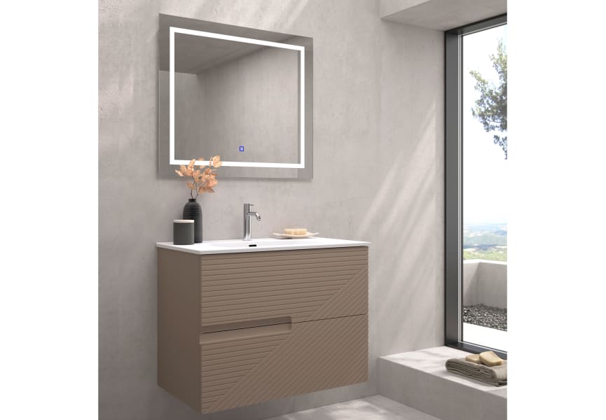 Conjunto mueble de baño Limo Bruntec colores principal 6