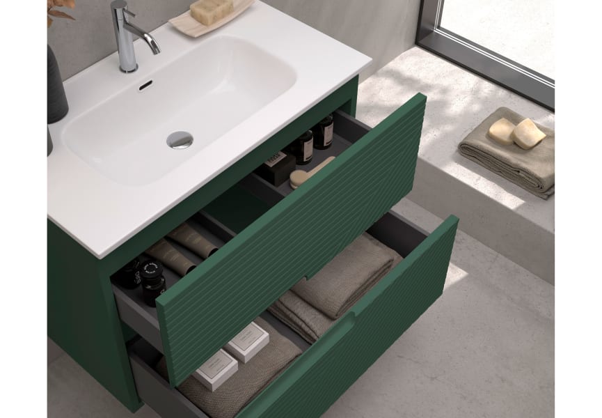 Conjunto mueble de baño Limo Bruntec colores detalle 15