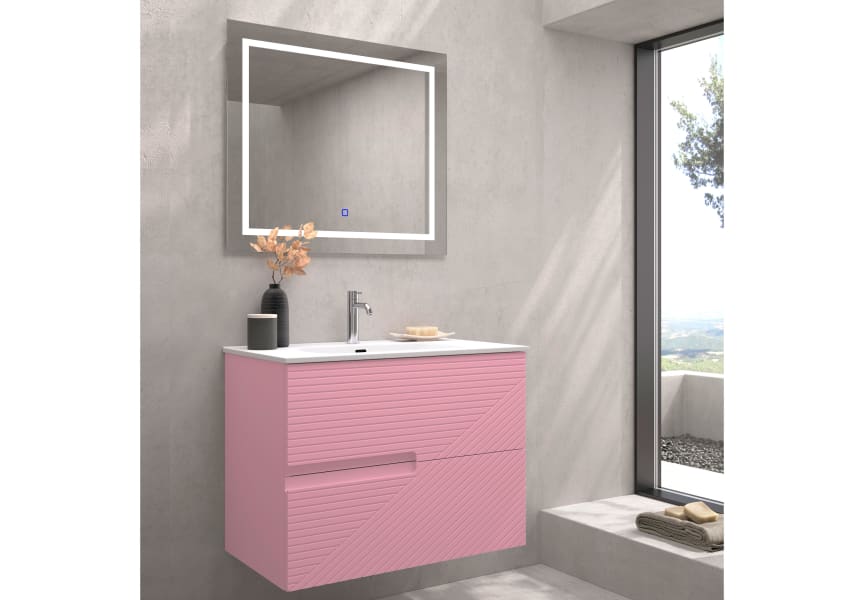 Conjunto mueble de baño Limo Bruntec colores principal 5