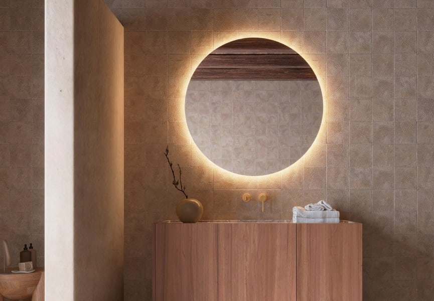 Espejo de baño con luz LED Oporto Ledimex principal 0