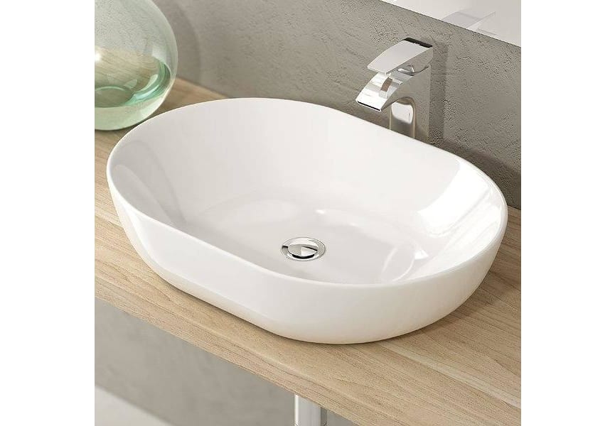 Lavabo encimera baño Solid Surface Anne