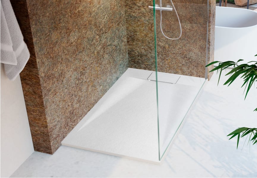 Plato de ducha de resina Mercuri Kassandra principal 0