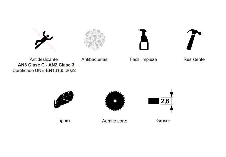 Plato de ducha de resina Mercuri Kassandra opción 5