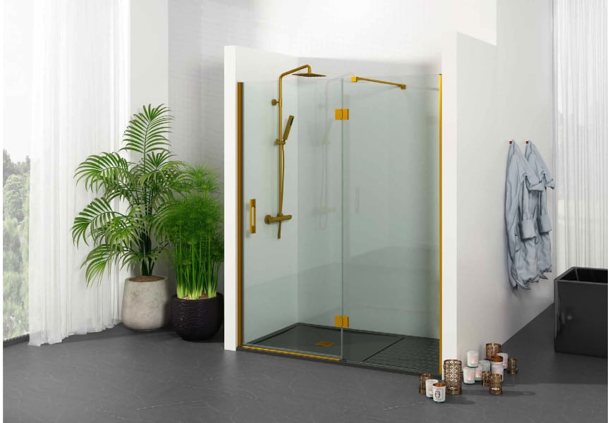 Mampara de ducha Capri Glassinox principal 2