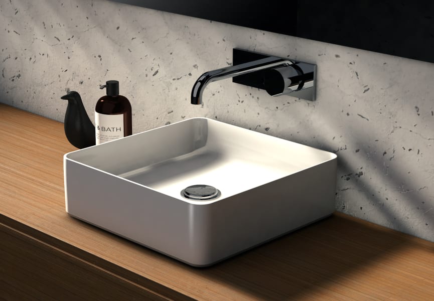 Lavabo sobre encimera Satet Art and Bath ambiente 2
