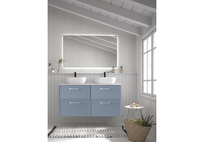 Mueble de baño con encimera de Microtec Blanca Avila Dos principal 4