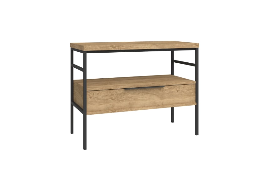 Mueble de baño con encimera Kirk Industrial Coycama detalle 2