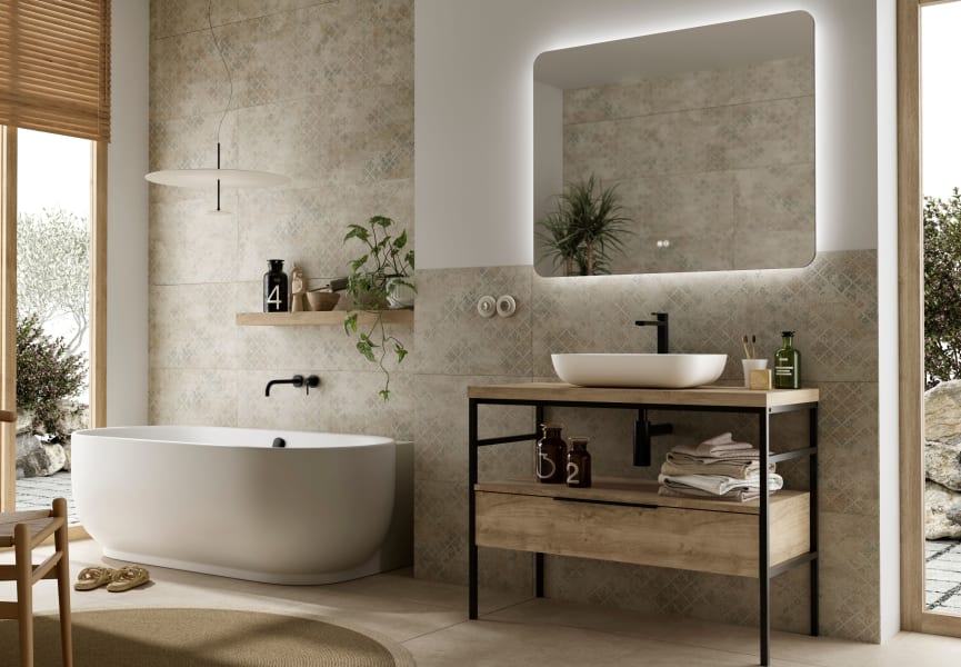 Mueble de baño con encimera Kirk Industrial Coycama principal 0