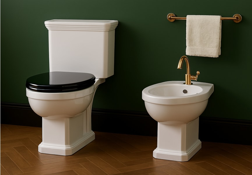 Pack inodoro + bidé Classic de Bruntec ambiente 5