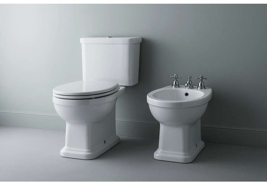 Pack inodoro + bidé Classic de Bruntec ambiente 4