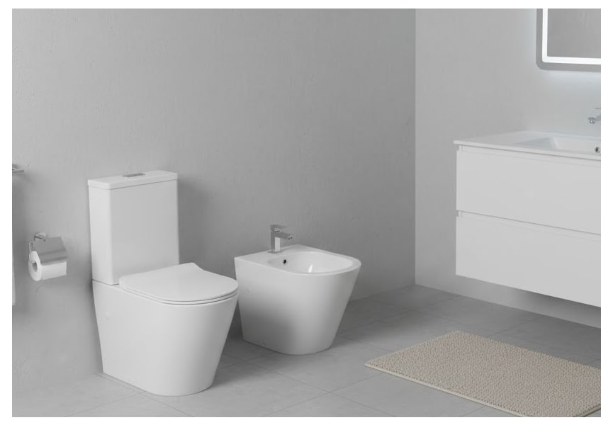 Pack inodoro compacto + bidé Bolonia Fossil Natura principal 0