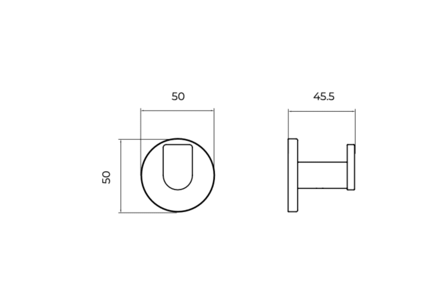 Conjunto de accesorios de baño Practic Medimex croquis 7