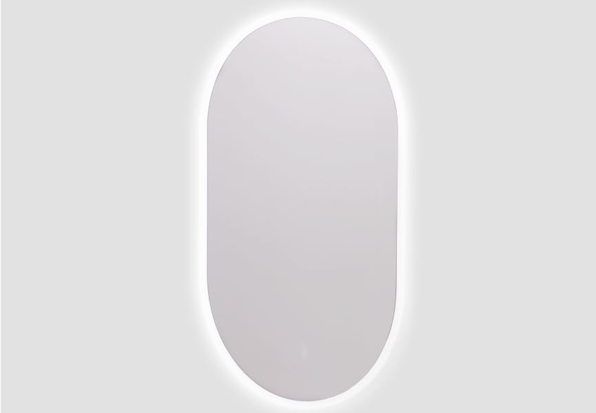 Espejo de baño con luz LED Delta Bruntec principal 1