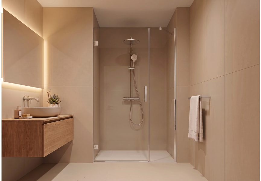 Mampara de ducha Capri 100A Bruntec principal 5