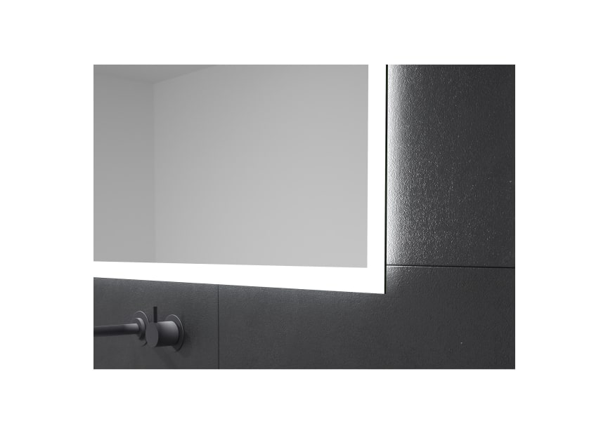 Espejo de baño con luz LED Paradise de Eurobath detalle 1