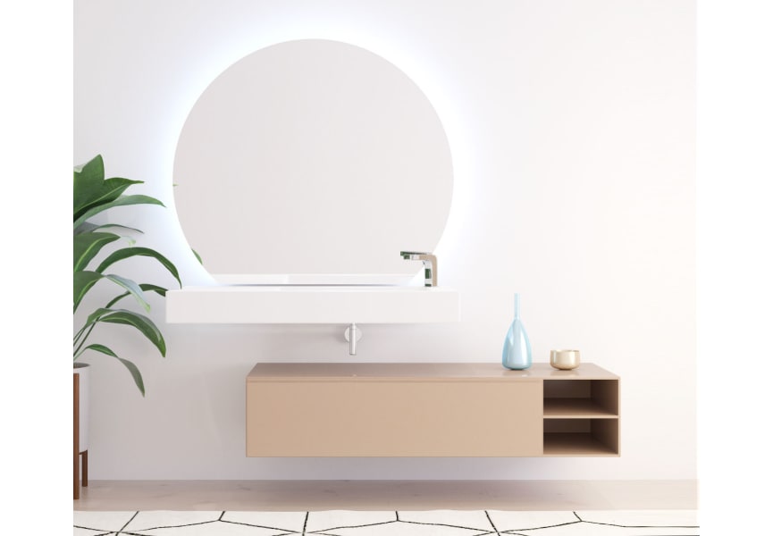 Espejo de baño con luz LED Zoni Bruntec Principal 0